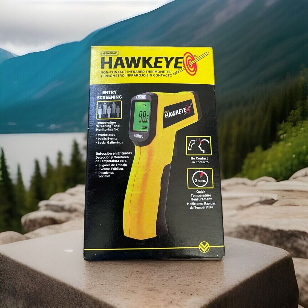 General Hawkeye NCIT100 Non-Contact Infrared Thermometer